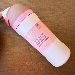 Owala 16oz Kids' FreeSip Stainless Steel Water Bottle - Cake Pop Pink